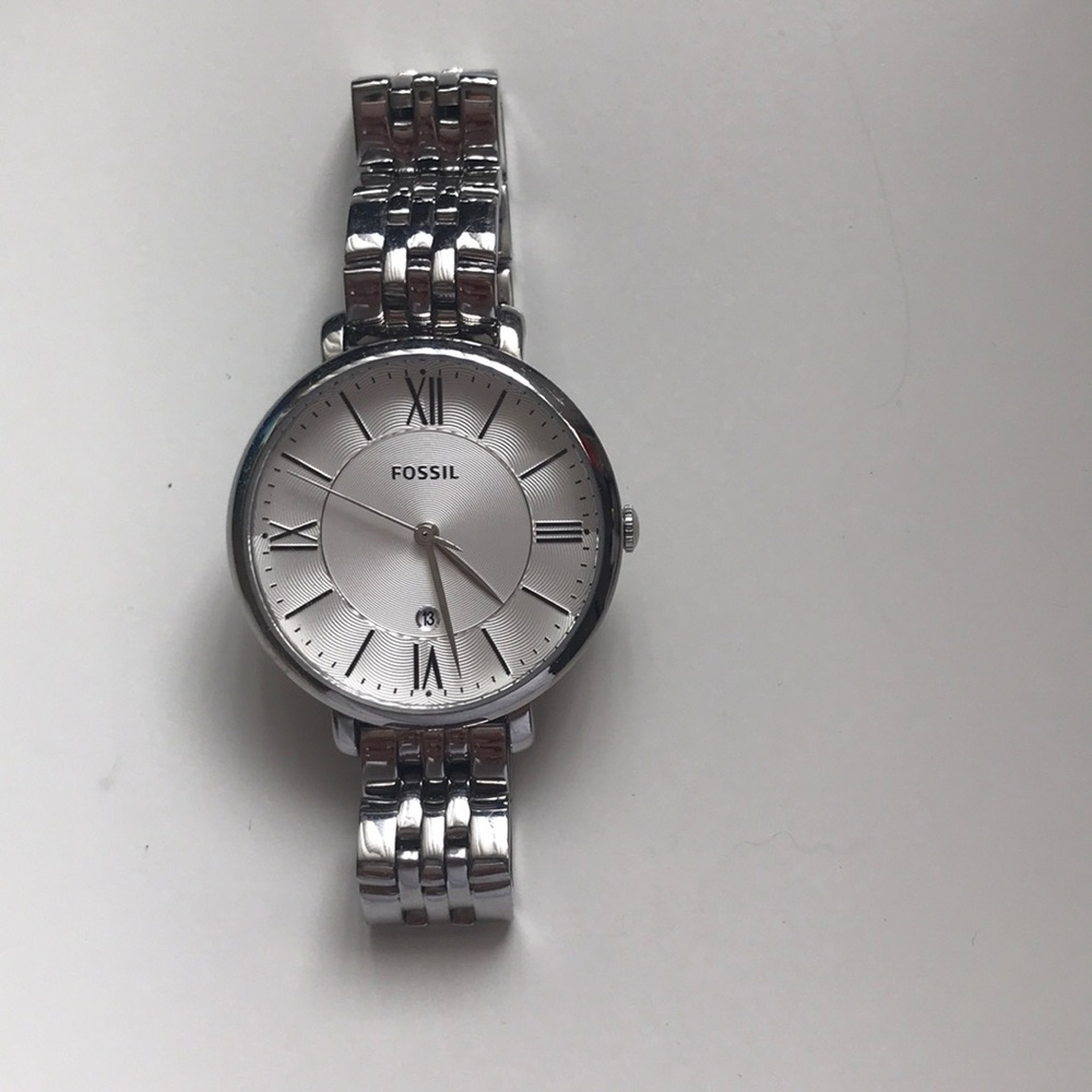 Silver watch